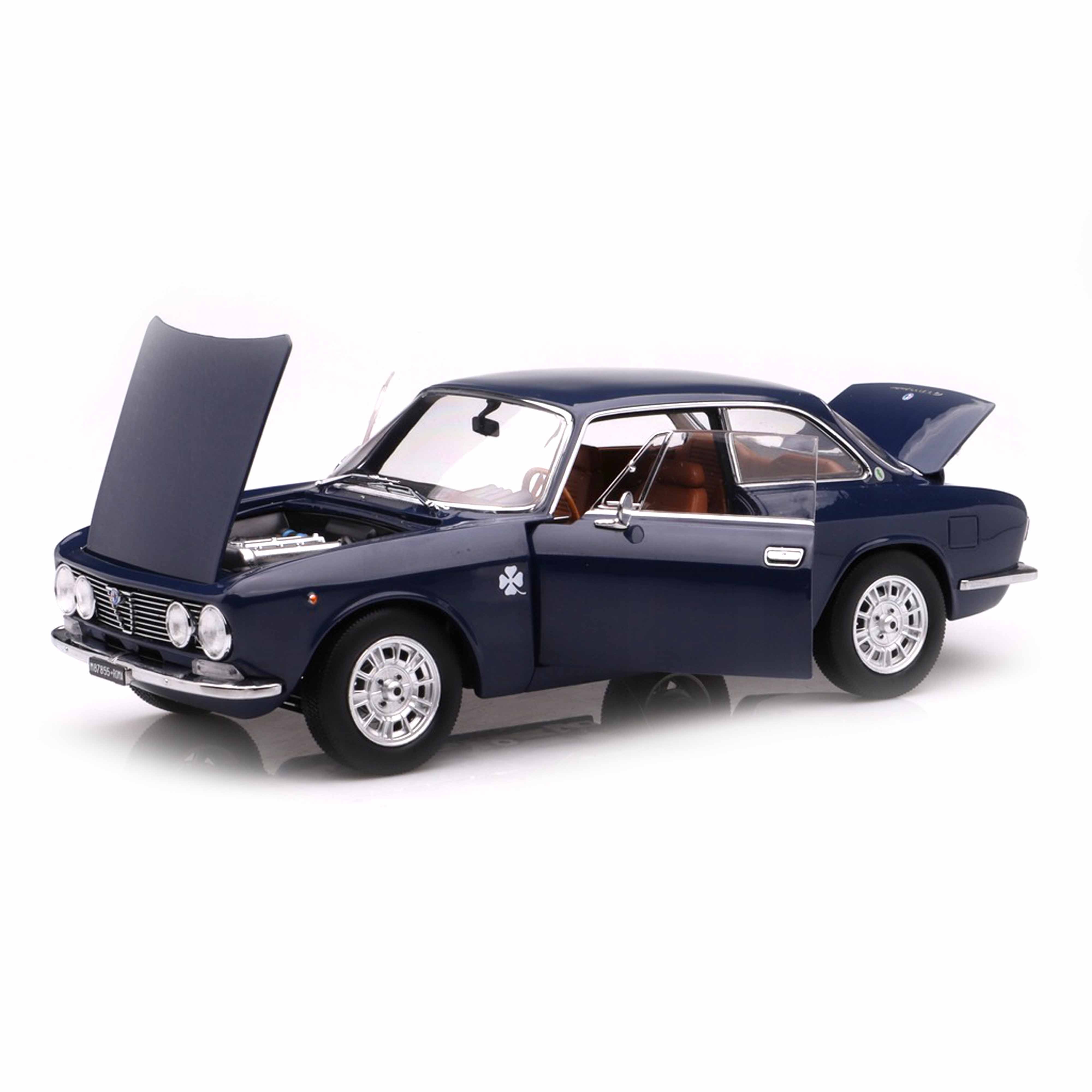 norev-alfa-romeo-1300-gt-junior-1973-modellino-auto-1-18-blu-scuro image 2