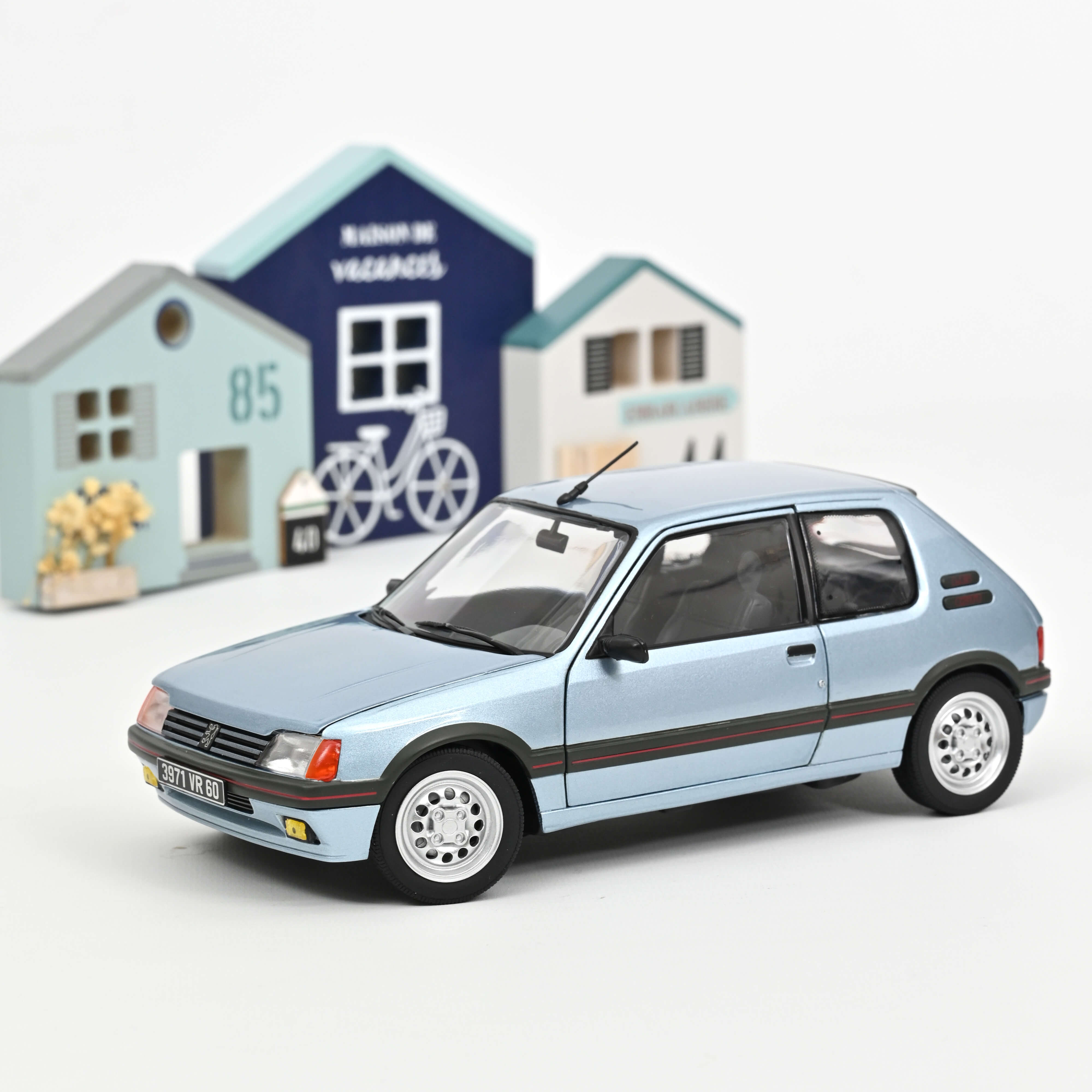 norev-peugeot-205-gti-1-6-1988-bleu-topaze-automodello-1-18 image 1