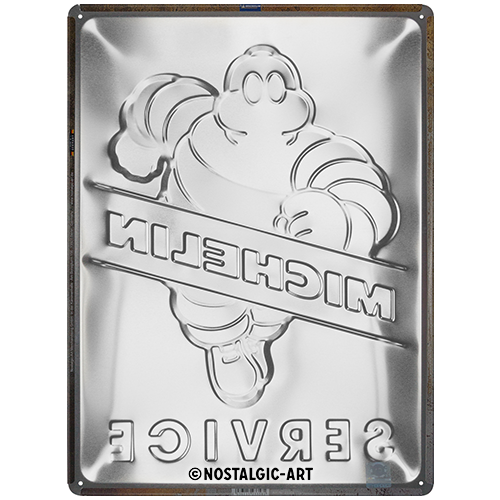 nostalgic-art-michelin-service-targa-in-metallo-30x40-cm-2 image 3