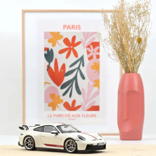 norev-porsche-911-gt3-2021-bianca-992-modellino-auto-1-18 image 1