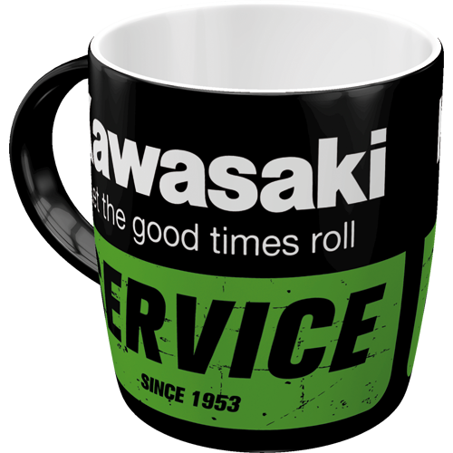 nostalgic-art-kawasaki-service-tazza-in-ceramica-330-ml image 1
