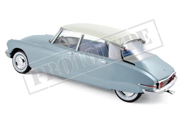 norev-citro-n-ds-19-1959-blu-nuage-e-bianco-carrare-1-12-modellino image 1