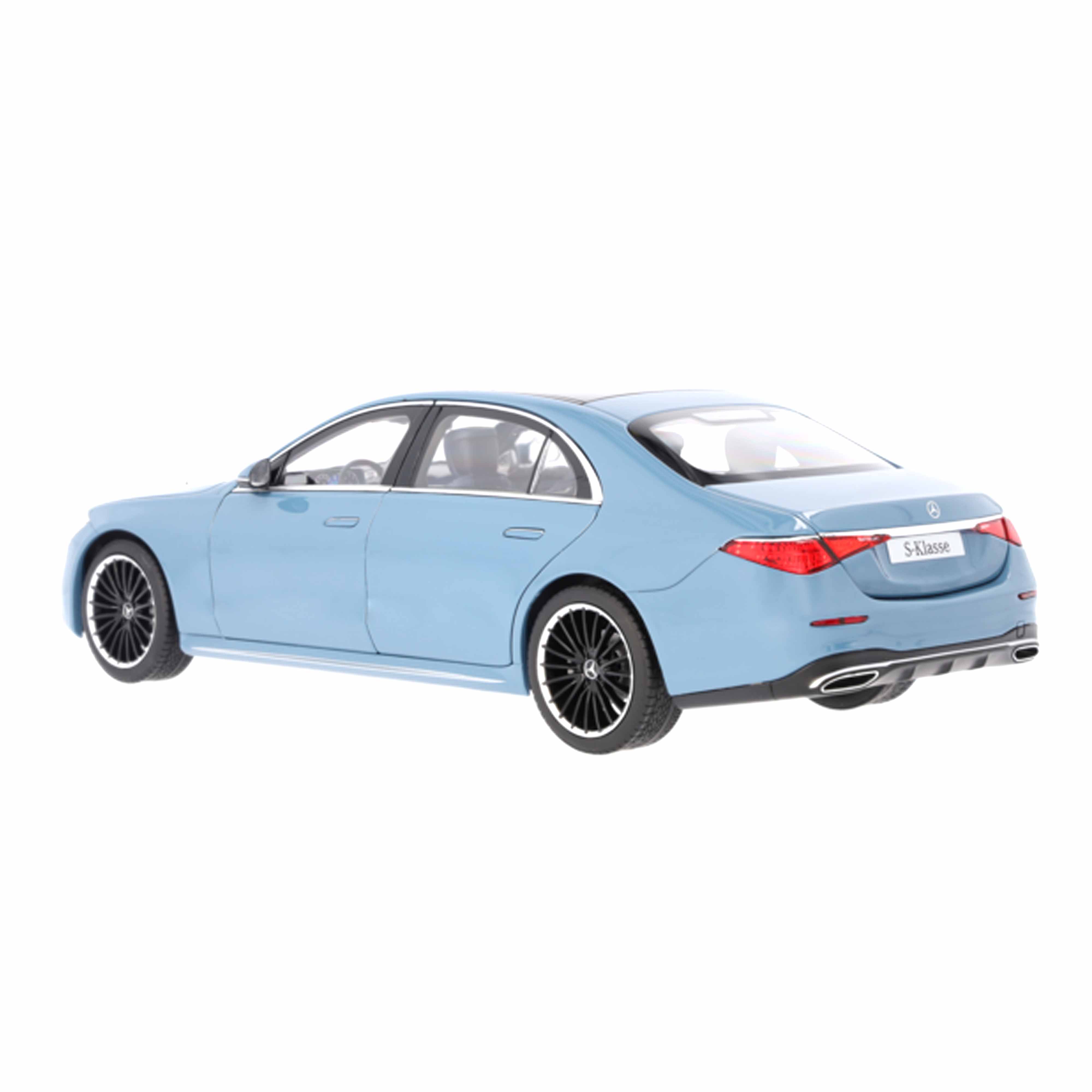 norev-mercedes-benz-classe-s-2020-modellino-auto-1-18-blu-vintage image 6