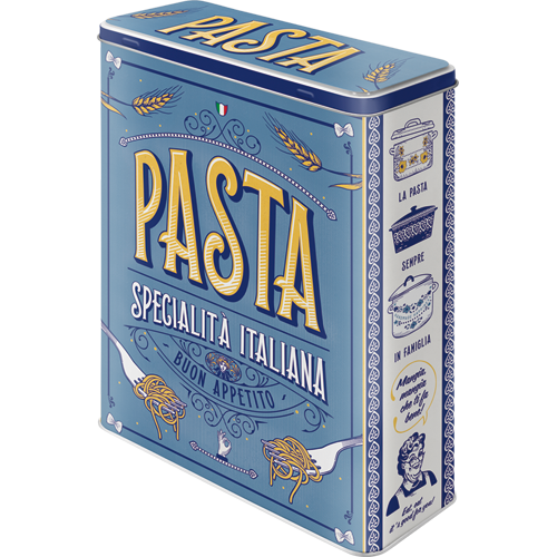 nostalgic-art-pasta-scatola-metallo-xl-4-litri-8x19x26-cm image 1