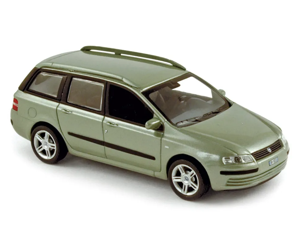 norev-fiat-stilo-multi-wagon-verde-cristallo-2002-1-43 image 1