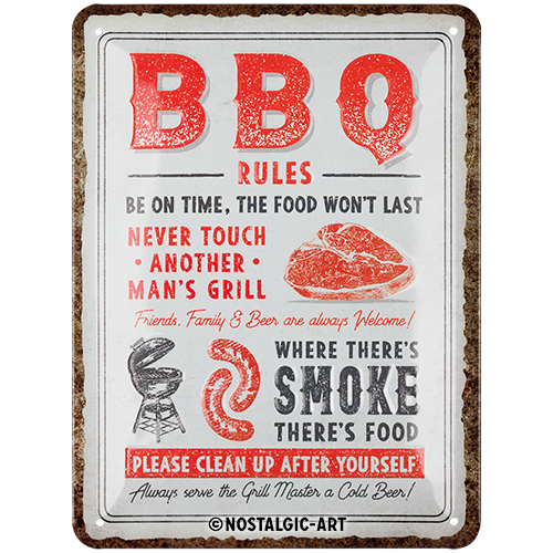 nostalgic-art-bbq-rules-targa-in-metallo-15x20-cm-2 image 1