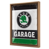 nostalgic-art-skoda-garage-green-targa-in-metallo-30x40-cm image 8