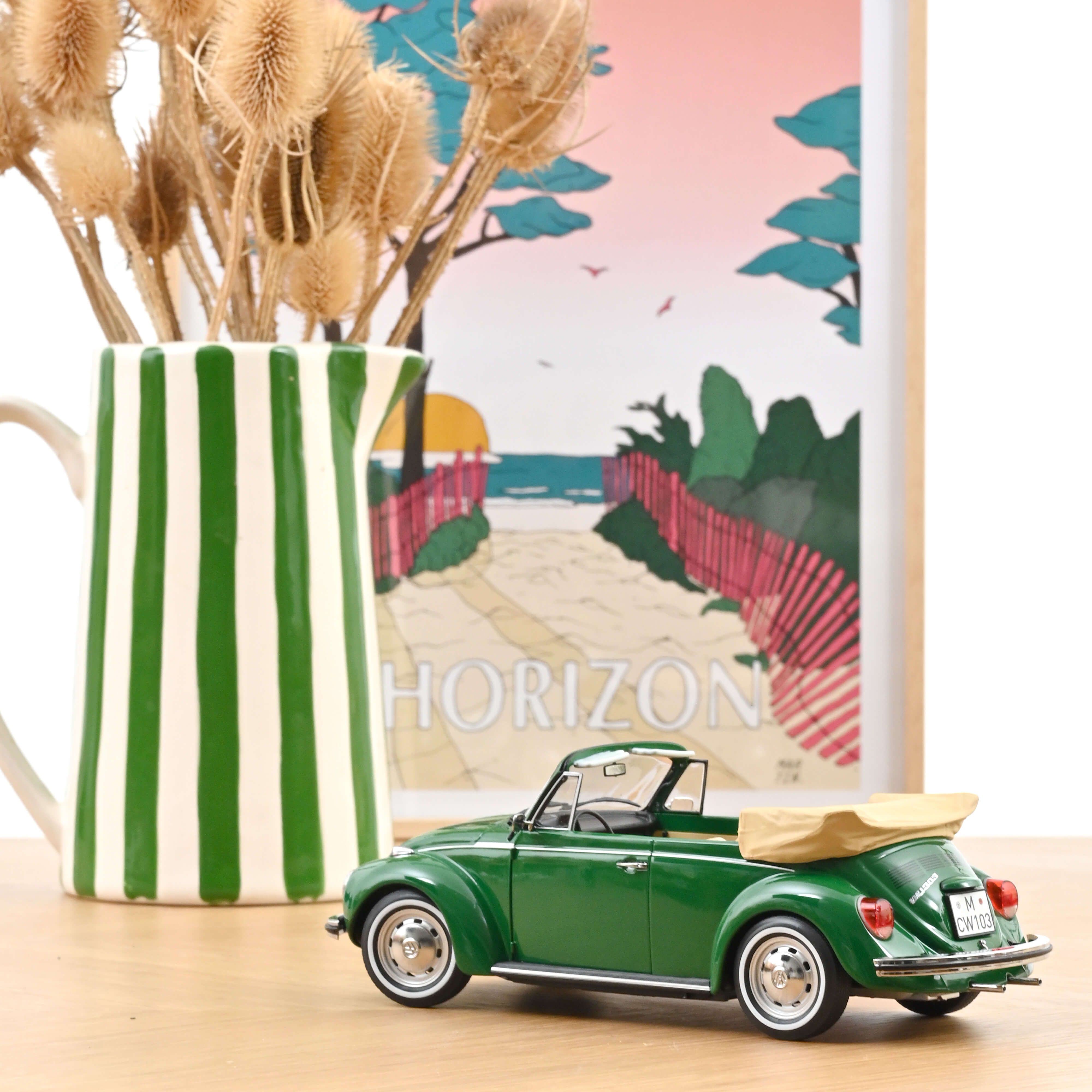 norev-vw-1303-cabriolet-1972-vert-sambesi-1-18-edizione-limitata-200-pz image 2