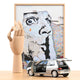 norev-renault-clio-16s-1992-iceberg-grey-modellino-auto-1-18 image 2