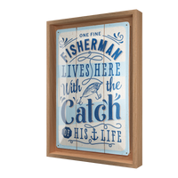 nostalgic-art-fisherman-catch-targa-in-metallo-20x30-cm-2 image 8