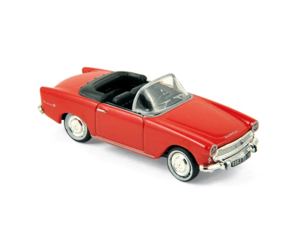 norev-simca-aronde-oc-ane-1961-rouge-torche-1-87-minijet image 1