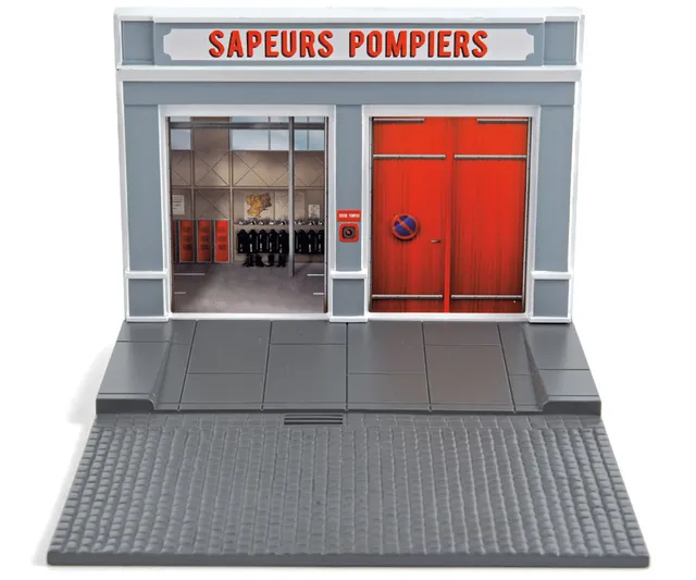 norev-caserne-de-pompiers-setting-diorama-pompieri-1-43 image 1