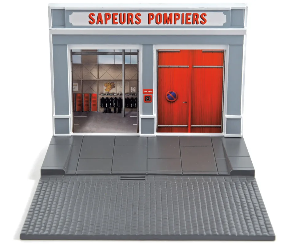 norev-caserne-de-pompiers-setting-diorama-pompieri-1-43 image 1