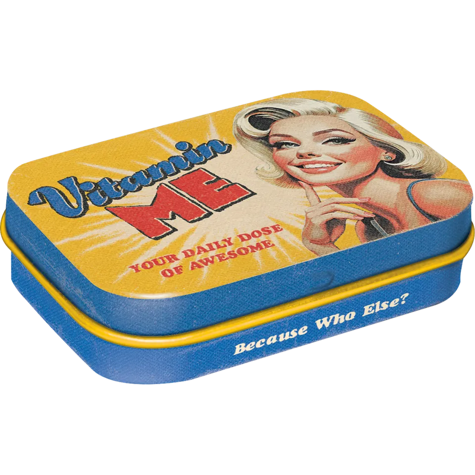 nostalgic-art-vitamin-me-scatola-latta-con-mentine-6x4-cm image 1