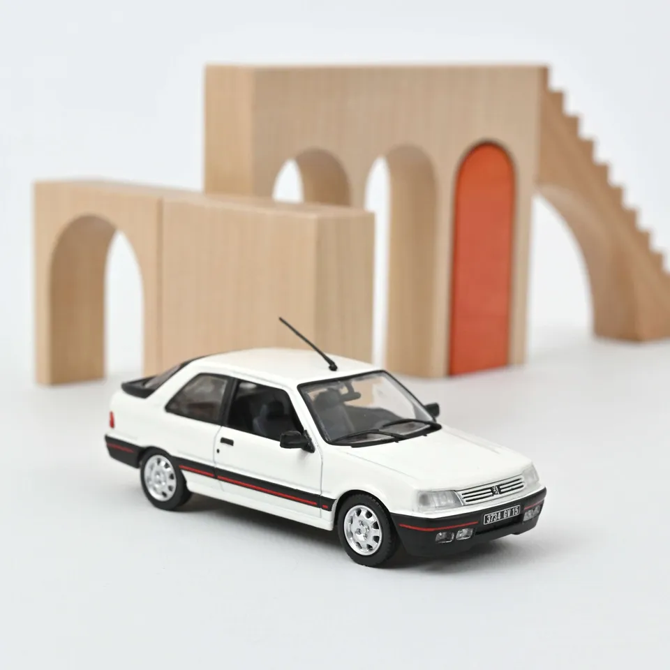 norev-peugeot-309-gti-1987-meije-white-modellino-auto-1-43 image 1