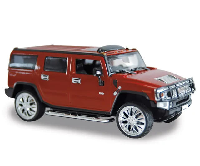 norev-hummer-h2-suv-2004-rosso-modellino-1-43 image 1