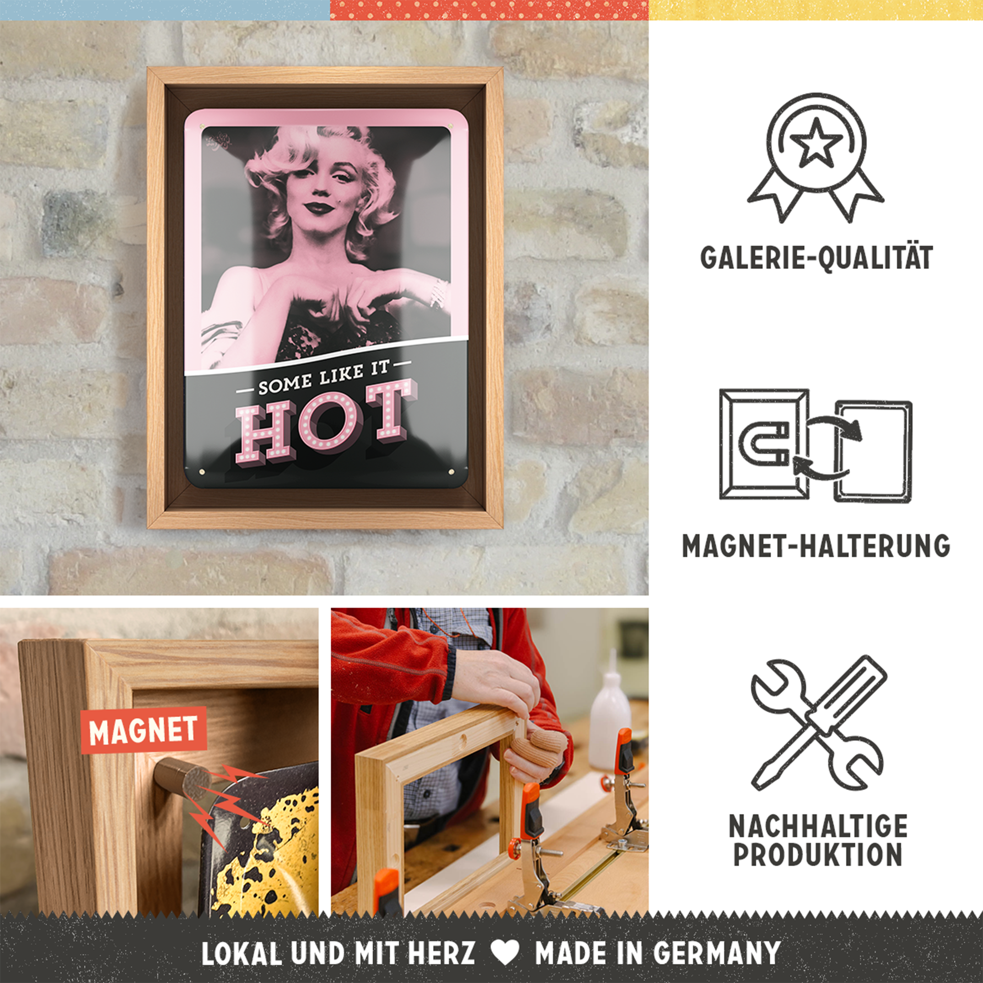 nostalgic-art-marilyn-some-like-it-hot-targa-in-metallo-con-cornice-n-frame-s image 3
