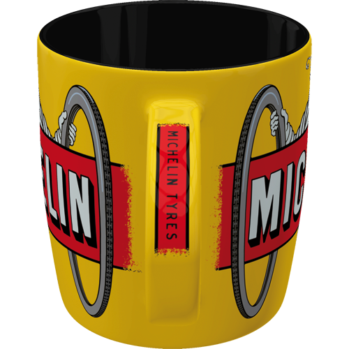 nostalgic-art-michelin-tyres-bibendum-yellow-tazza-in-ceramica-330-ml-2 image 3