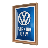 nostalgic-art-vw-parking-only-targa-in-metallo-20x30-cm image 7