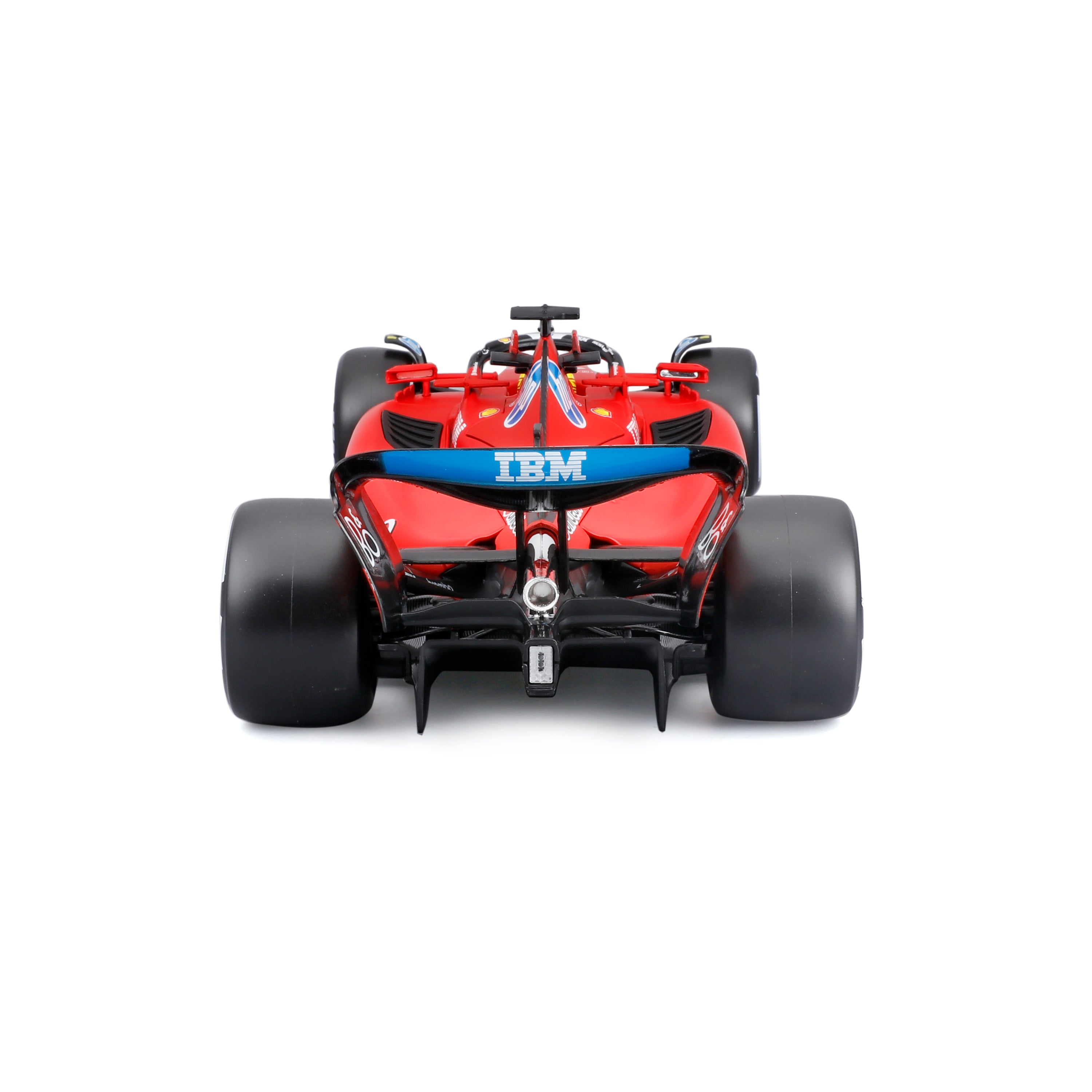 bburago-ferrari-sf-23-44-hamilton-test-fiorano-1-18-modellino-diecast-con-licenz image 4