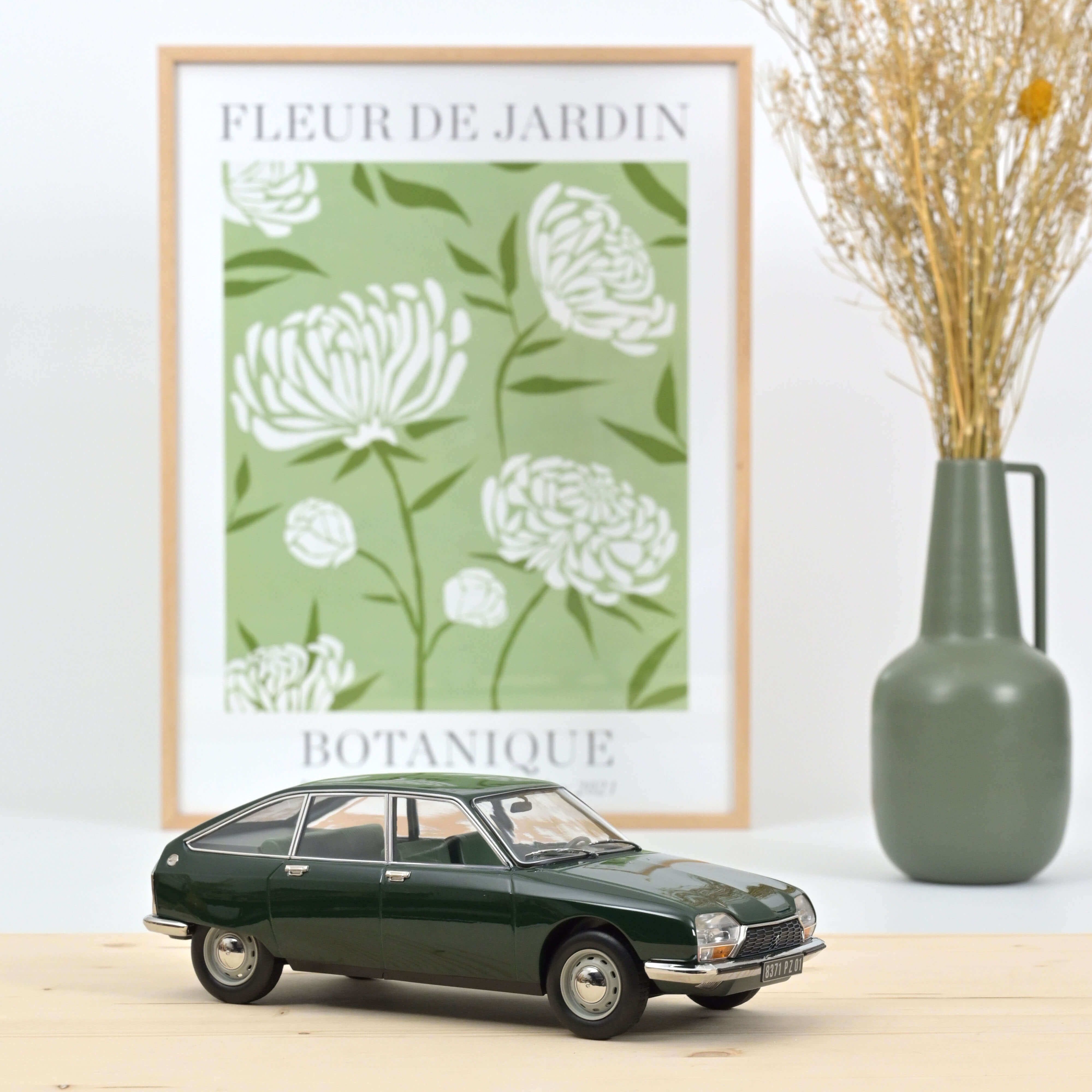 norev-citro-n-gs-club-1972-modellino-auto-1-18-verde-charmille image 1