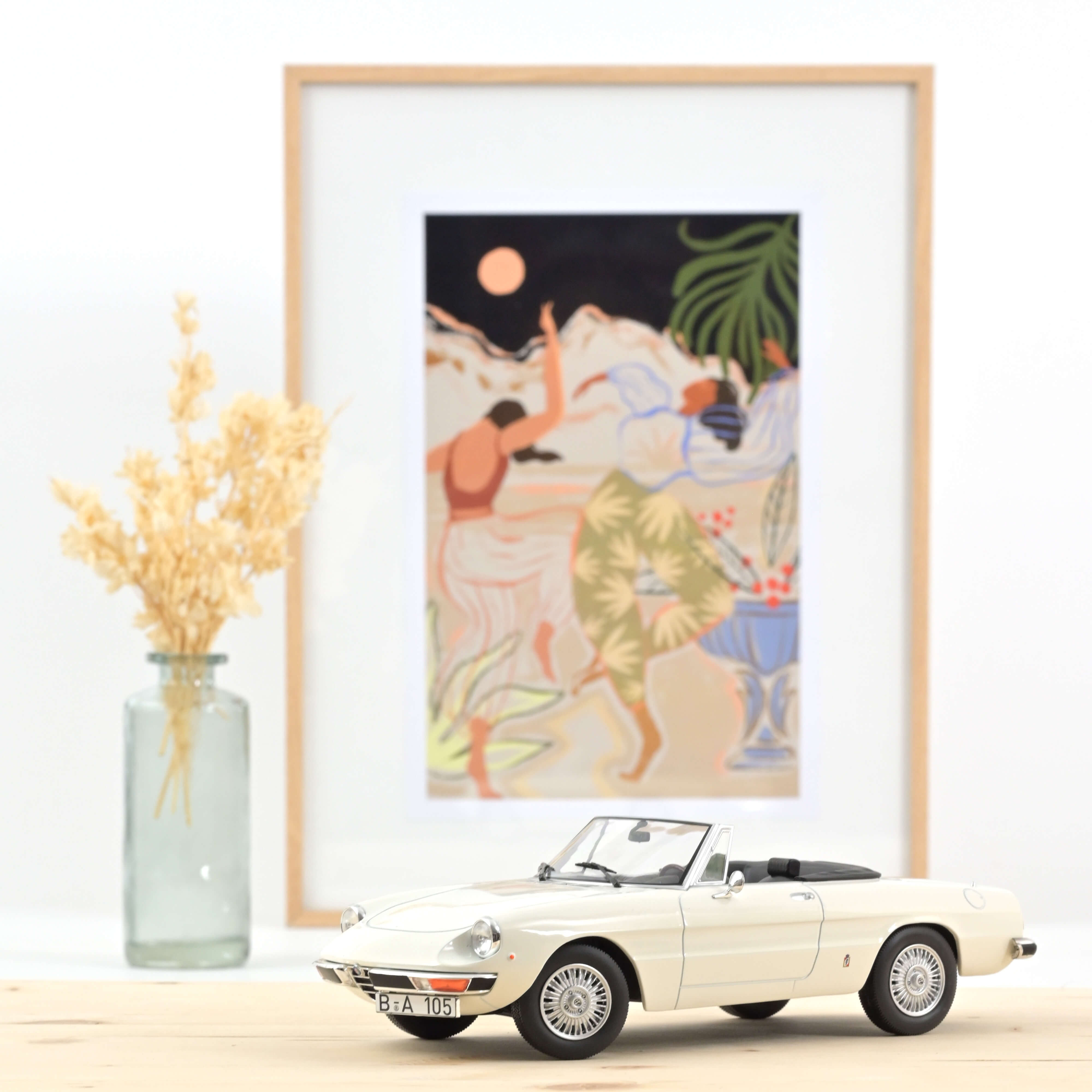 norev-alfa-romeo-2000-spider-1978-bianco-farina-modellino-1-18 image 2