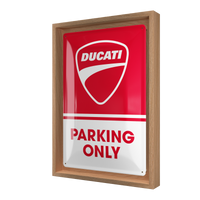 nostalgic-art-ducati-parking-only-targa-in-metallo-20x30-cm image 8