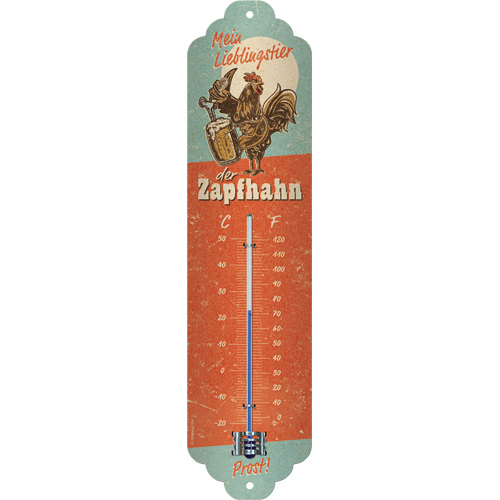 nostalgic-art-lieblingstier-zapfhahn-termometro-in-metallo-6-5x28-cm image 1
