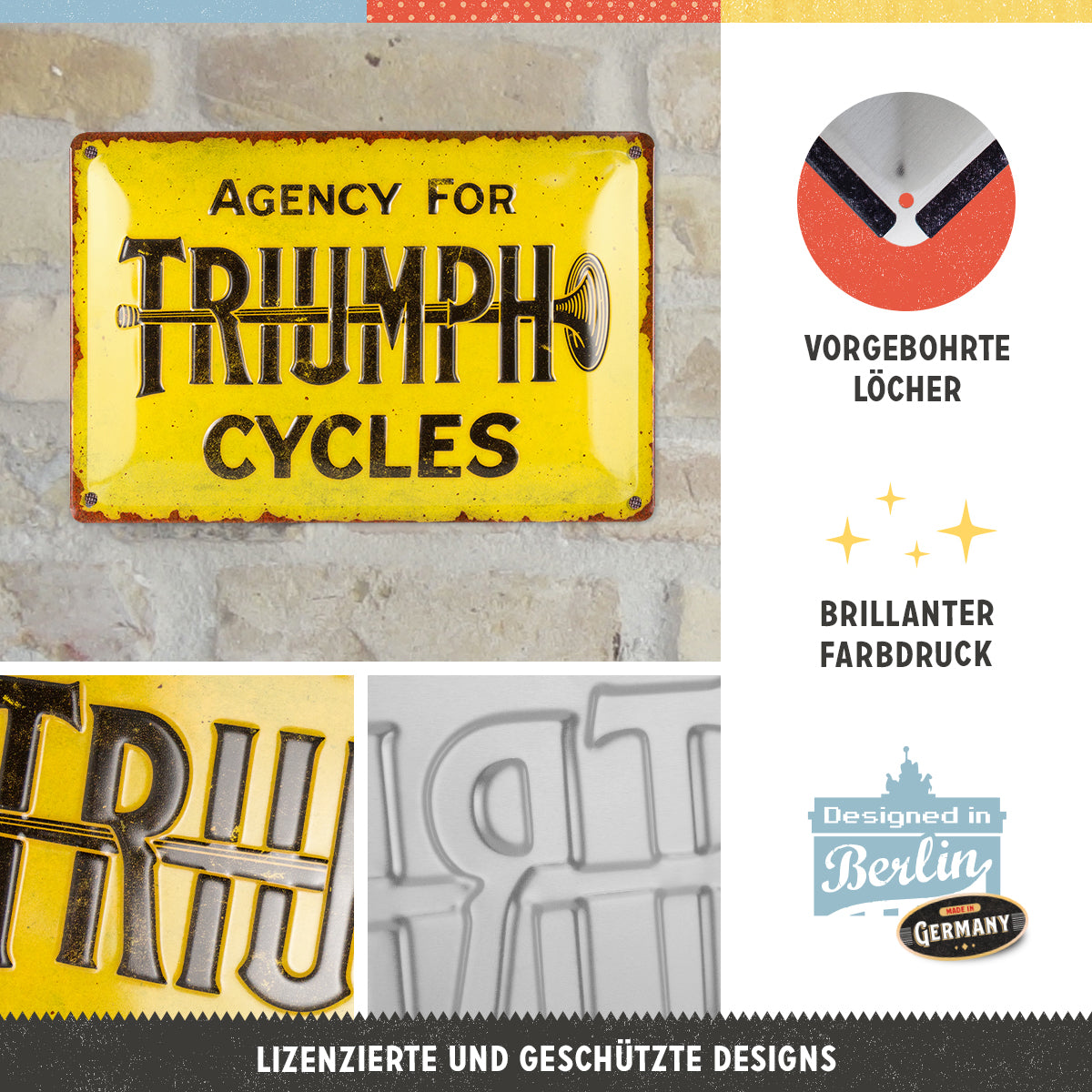 nostalgic-art-triumph-agency-for-cycles-targa-in-metallo-20x30-cm-2 image 3