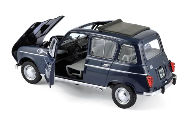 norev-renault-4-1965-modellino-auto-1-18-blu-copenhagen image 1