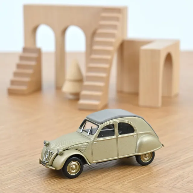 norev-citro-n-2cv-a-1948-grigia-modellino-auto-1-43 image 1