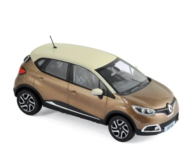 norev-renault-captur-2013-modellino-auto-1-43-brown-ivory image 1
