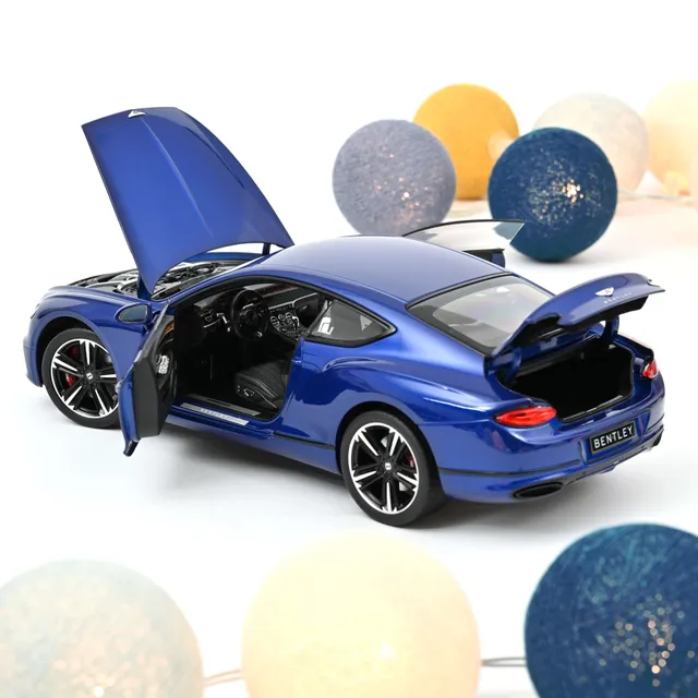 norev-bentley-continental-gt-2018-blu-sequin-1-18 image 1