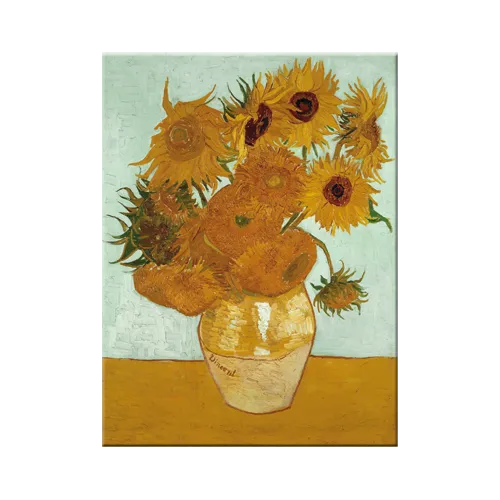 nostalgic-art-sonnenblumen-girasoli-magnete-da-frigo-in-metallo-6x8-cm image 1