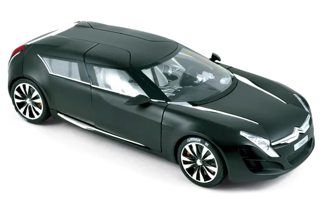 norev-citro-n-c-metisse-2006-noir-mat-1-18-concept-car-die-cast-da-collezione image 1