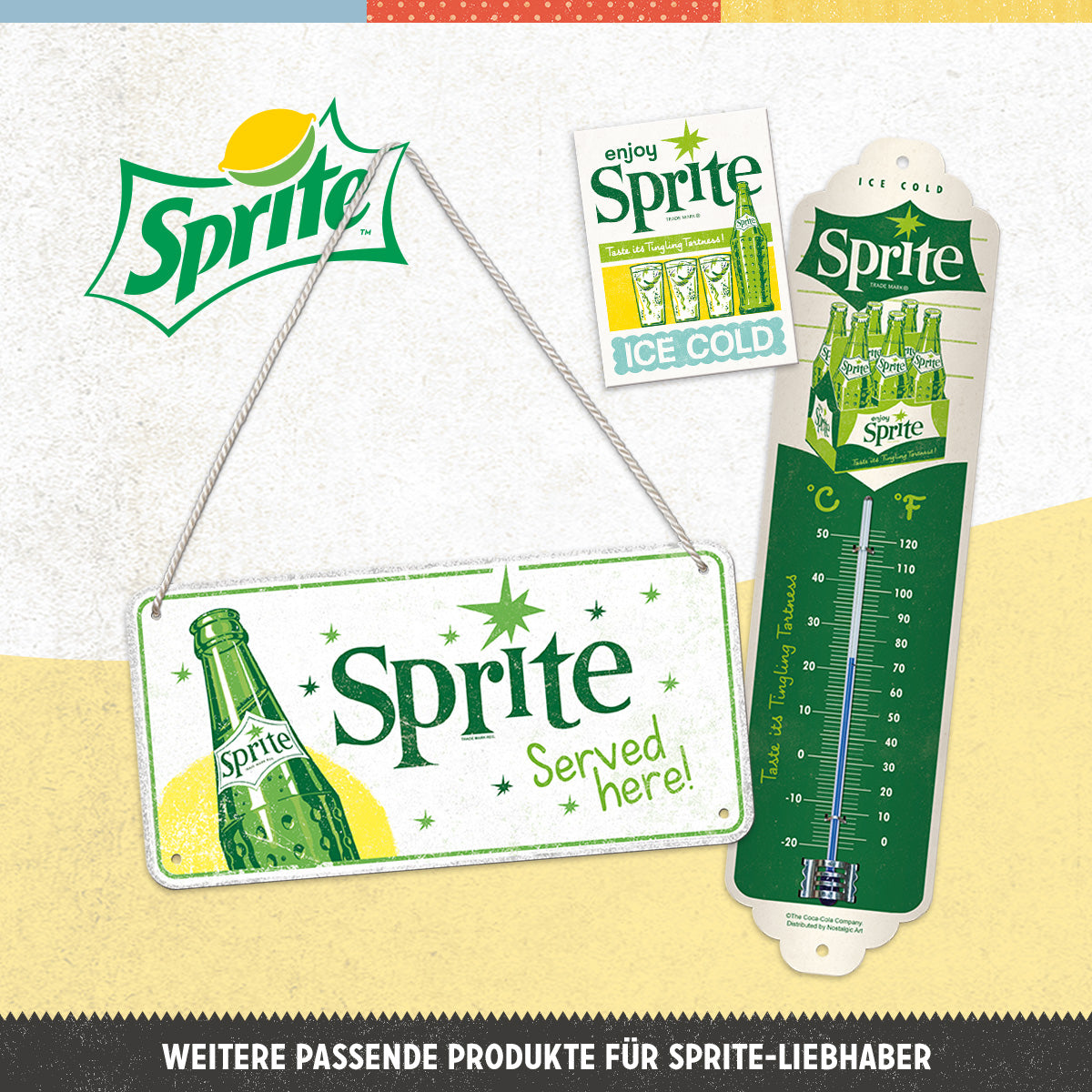 nostalgic-art-sprite-served-here-targhetta-da-appendere-10x20-cm image 8