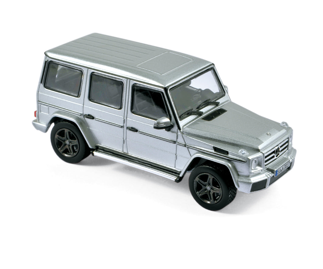 norev-mercedes-benz-g-klasse-2016-silver-1-43-modellino-die-cast image 1