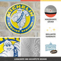 nostalgic-art-michelin-service-station-insegna-rotonda-in-metallo-35-cm image 3