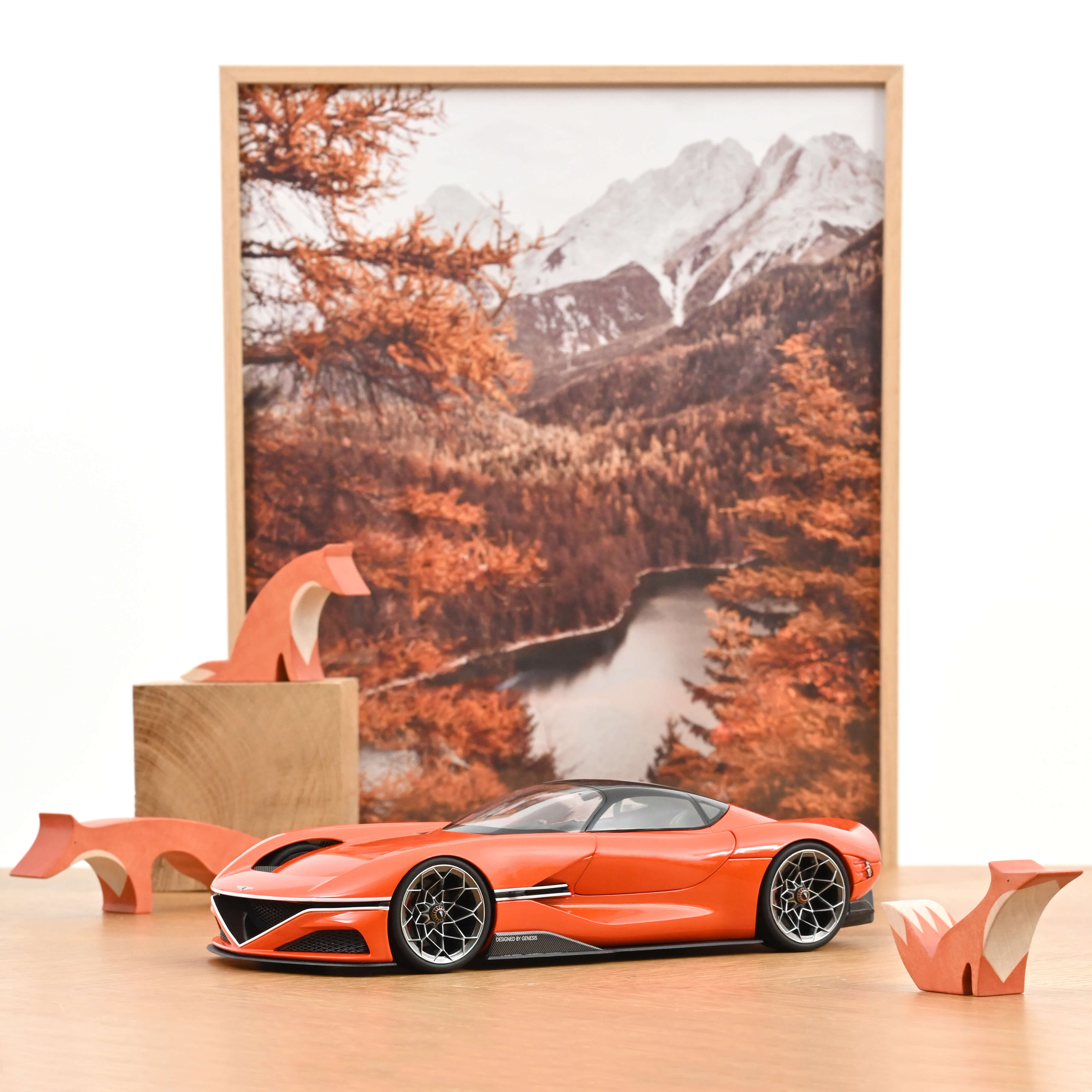 norev-genesis-x-gran-berlinetta-vgt-2024-orange-magma-1-18-vision-gran-turismo image 1