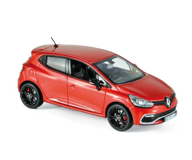 norev-renault-clio-r-s-2013-rosso-flamme-1-43-modellino-sportiva-da-collezione image 1