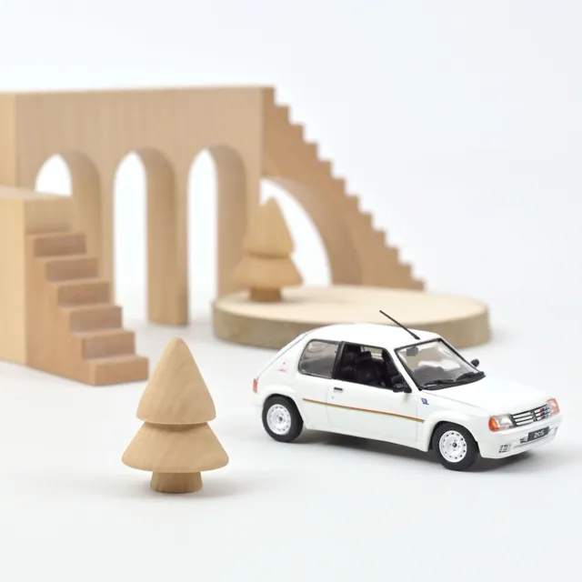 norev-peugeot-205-rallye-1988-bianco-meije-1-43-modellino-sportivo image 1