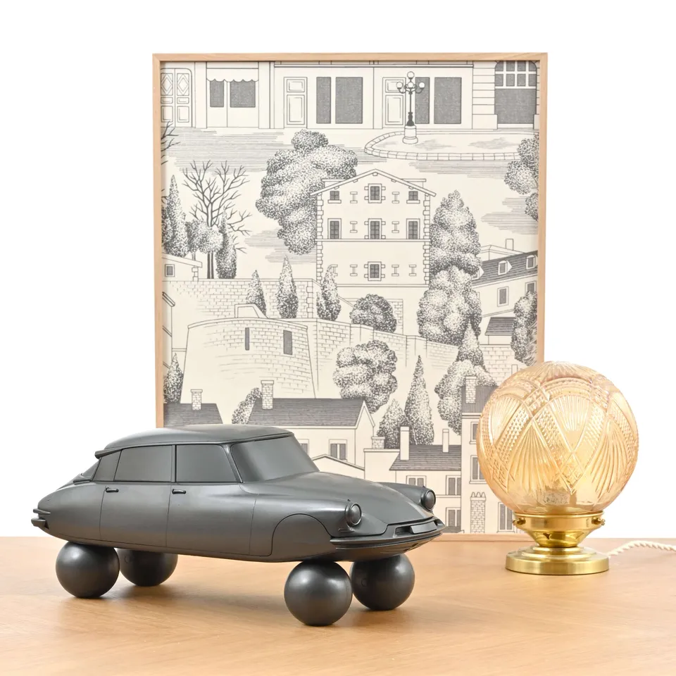 norev-citro-n-ds-19-sculpture-1959-modellino-1-12-grigio-opaco-100pz image 1