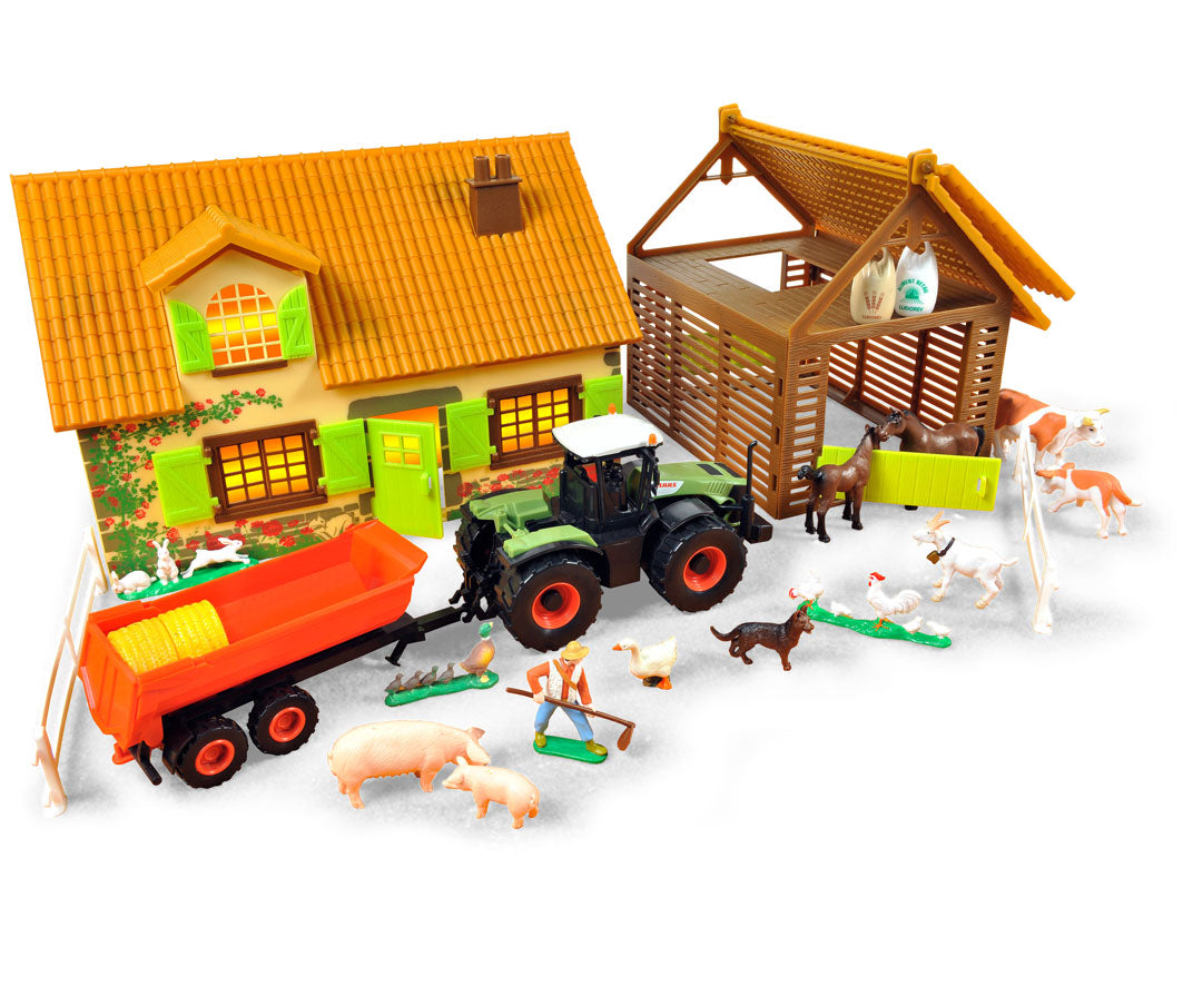 norev-une-journ-e-la-ferme-set-2-edifici-agricoli-modellino image 4