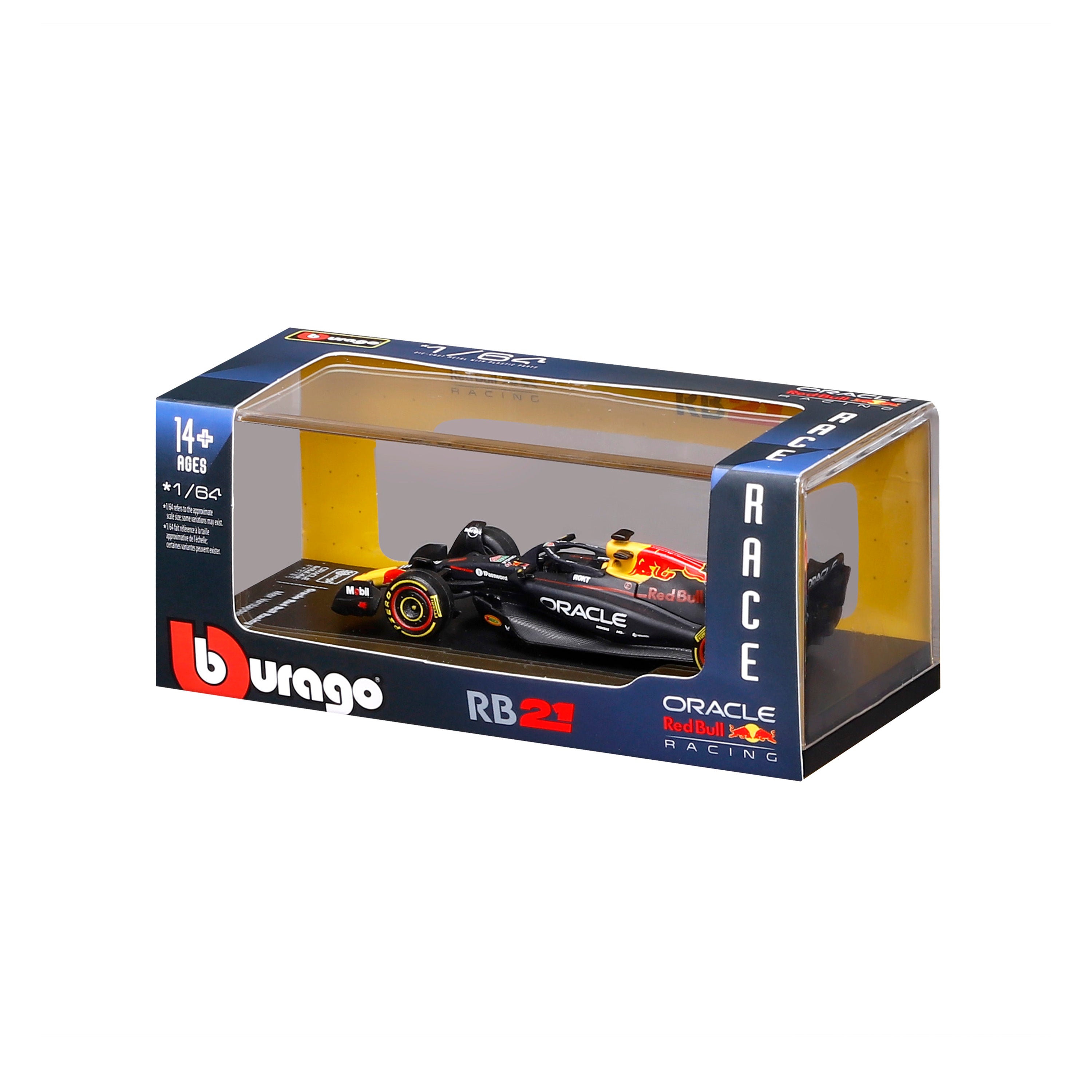 bburago-red-bull-racing-rb21-1-verstappen-f1-2025-1-64-con-teca image 8