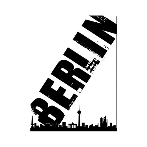 nostalgic-art-berlin-skyline-schwarz-magnete-da-frigo-6x8-cm-2 image 1