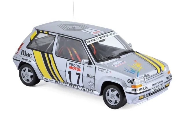 norev-renault-supercinq-gt-turbo-1989-tour-de-corse-n-17-alain-oreille-1-18 image 1