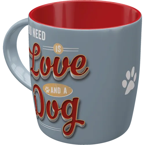 nostalgic-art-pfotenschild-love-dog-tazza-in-ceramica-330-ml-2 image 1