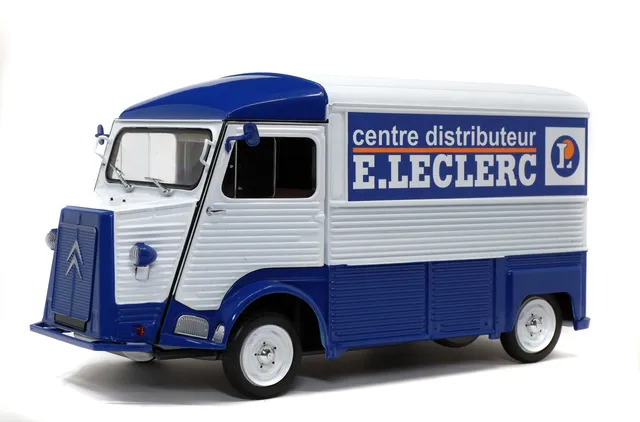 solido-citro-n-type-hy-e-leclerc-centre-distributeur-1969-modellino-furgone-1-18 image 1