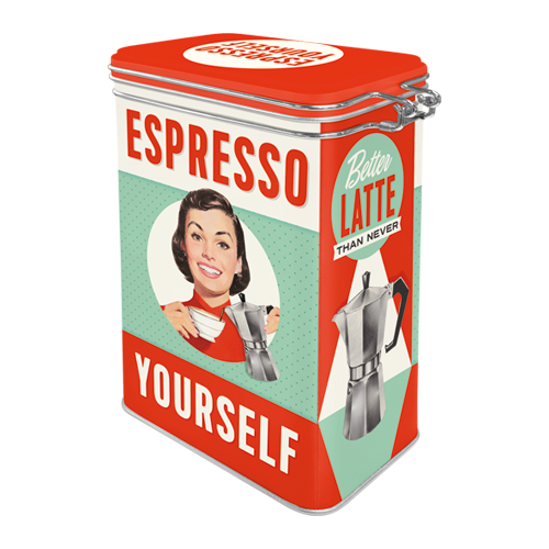 nostalgic-art-espresso-yourself-scatola-latta-con-coperchio-clip-7-5x11x17-5-cm image 3