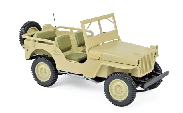 norev-jeep-1942-beige-modellino-auto-militare-1-18-edizione-100-pz image 1